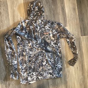 Sitka Men's Comfort Stretch Fleece Fanatic Hoodie